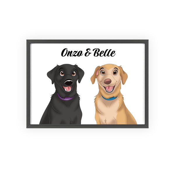 Cartoon - Custom Pet Portrait
