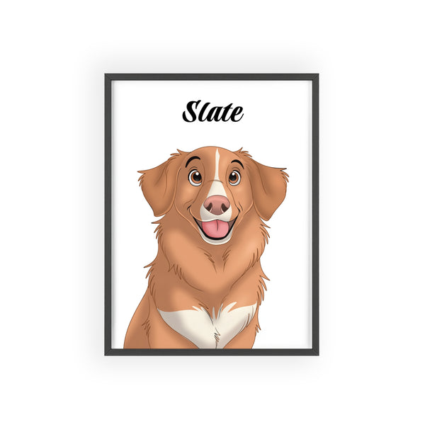 Cartoon - Custom Pet Portrait