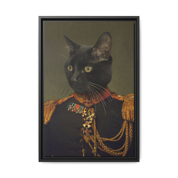 The Commander - Custom Pet Canvas